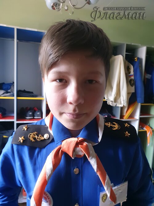 Занятиях в детском клубе «Флагман»